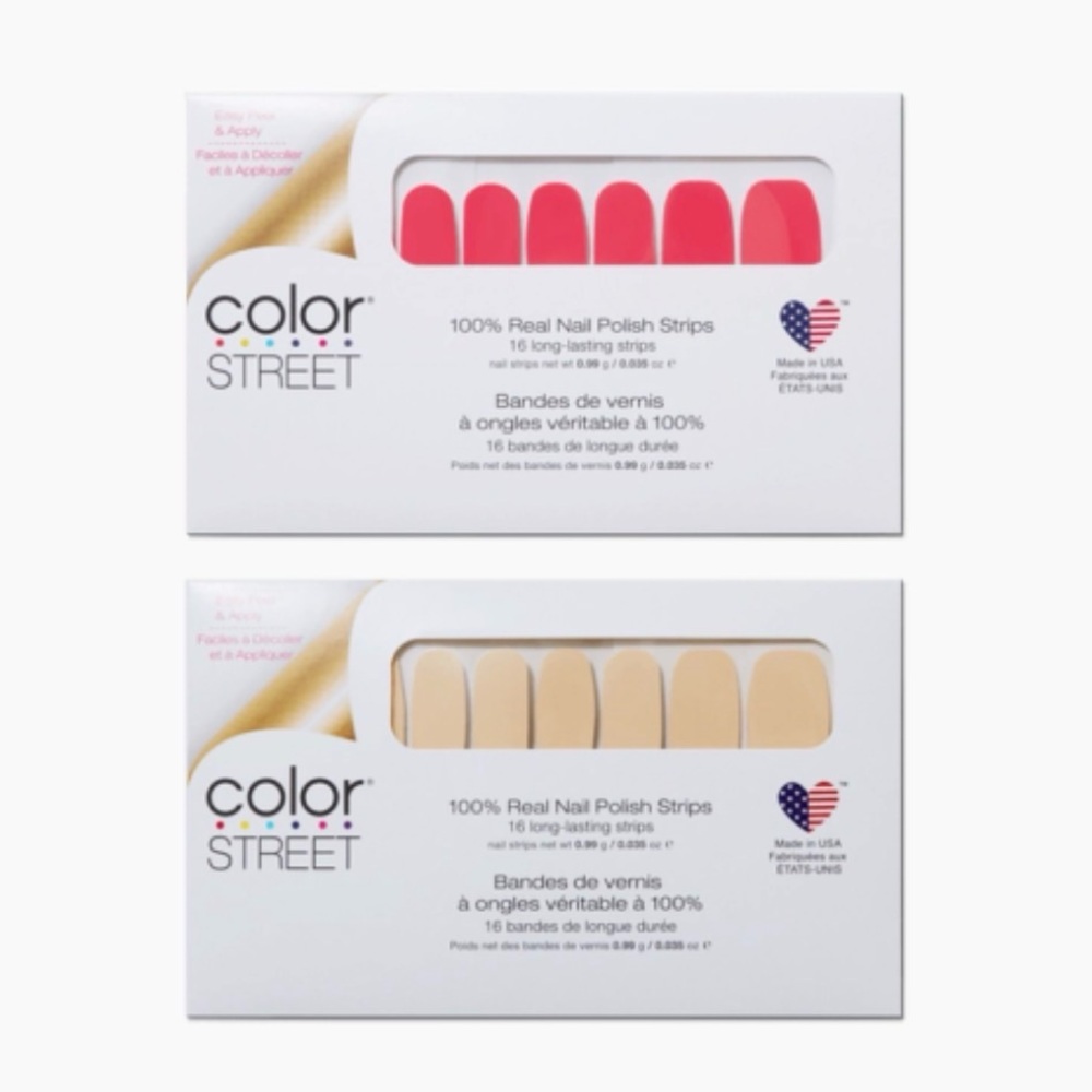Color Street Nail Polish Strips - 2 Pack